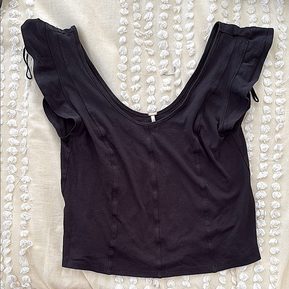 Free People Black Women's Top